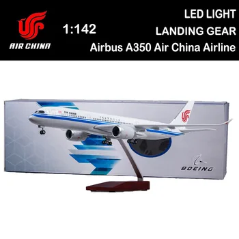 1/142 50 CM Letalo A350 Zraka Kitajske Letalske družbe, Model LED Luči Diecast Letalo za Zbirko Otroci Igrače za Odrasle Letalo Zaslon