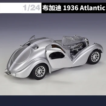 1:24 Bugatti Atlantika 1936 Zlitine Modela Avtomobila Diecasts & Igrača Vozil Zbrati Avto Igrača Fant Rojstni dan darila