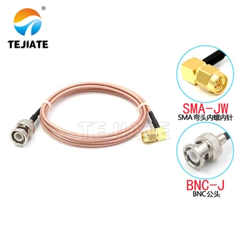 1PCS GURS-JW, da BNC adapter kabel BNC-J BNC-JW BNC-JW priključni kabel 50 ohmov RG316 RF kabel