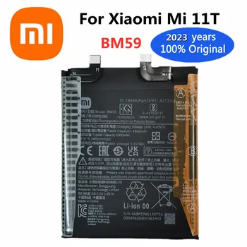 2023 Novo Xiao mi 100% Original Baterija BM59 Za Xiaomi Mi 11T Visoke Kakovosti 5000mAh Telefon Zamenjava Baterije Baterije Bateria