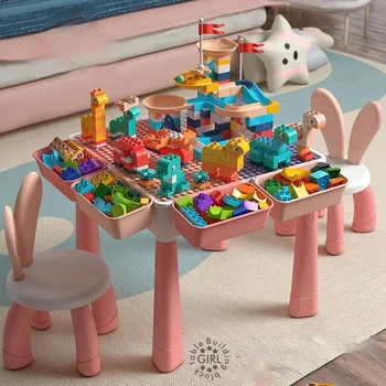 45 cm Roza Gradnik Tabela Velikosti Večnamensko Delcev Sestavljene Puzzle Otrok Puzzle Igrača Otroška Igra Tabela