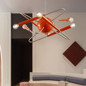 70-IH spaceage postmoderni Stropni lestenec Obesek luči dnevna soba kuhinja Železa Visi luç otroška spalnica
