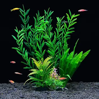 Akvarijske Rastline Hišne Potrebščine Okrasni Izdelki Za Akvarij Hotel Korito Restavracija Ribe Umetno Pisane Rastline Za Ribe