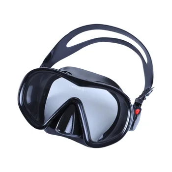 Debelo Po Meri Logo Anti-Fog Anti-Leak Mehkega Silikona, Brez Okvirjev Design Za Potapljanje Masko Za Potapljanje Maske