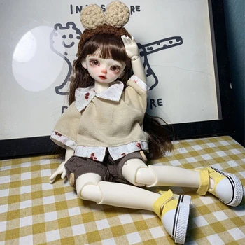 H02-013 otrok, ročno izdelanih igrač BJD/SD lutka obleko 1/6 30 cm kave barve, mleko, čaj barve Bloomers 2pcs/set