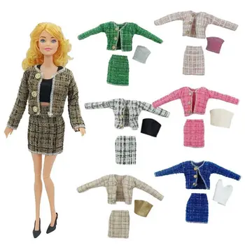 Lutka Obleko 30 cm Krilo Temperament Obrabe Ujemajočih Kosov, vsak Dan Doll Oblačila, ki za Dekleta BJD 1/6 Lutka Igrača Darilo