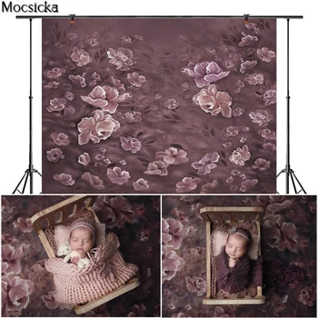 Mocsicka Cvetje Fotografija Ozadje Baby Otrok Nosečnica Portret Kulise Dekoracijo Rekviziti Studio Photophone