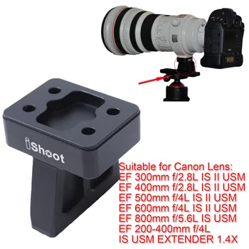 Objektiv Ovratnik Stopala Stojalo Obroč Stojalo, ki je Osnova za Canon EF 200-400mm f/4L IS USM EXTENDER 1.4 X, EF 400mm f/2.8 L II USM
