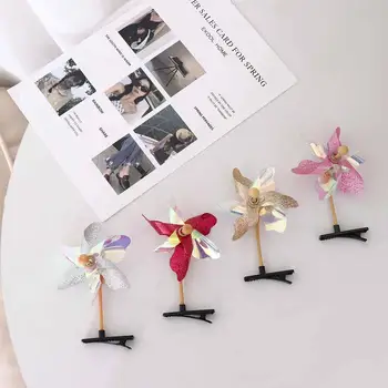 Smešno Pribor za Lase Clip Strani Žensk Duckbill Šiška Posnetek 3D Vetrnica Ostra Otroci Barrettes korejski Slog Otrok, sponke za Lase