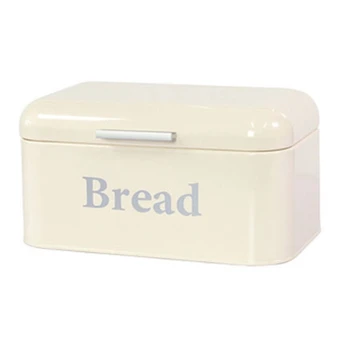 Vintage Kruh Polje Omari Železa Snack Box Za Namizje Končna Prah-Dokazilo Škatla Za Shranjevanje Shranjevanje Bin Rejec Hrane Kuhinjski Polici Deco