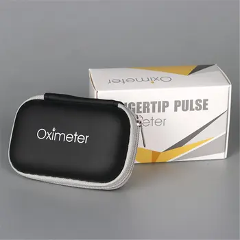 Vroče Oximeter Zadrgo Paket Nepremočljiva in Varstvo Trčenju Prsta Impulz Oximeter Polje Prenosna Oximeter Škatla za Shranjevanje