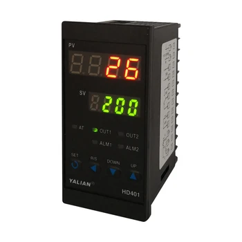premium thermoregulator pid temperaturni regulator dve vrstici zaslona Max prilagodite temperaturo 1372 ° C za K J PT100 termočlen