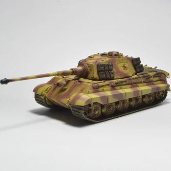 1:72 Obsega GT010B Tiger Kralj Tank 201 Oklepna Vozila, Model za Odrasle Ljubitelje Zbirka Darilo Decoratin Zaslon Igrače