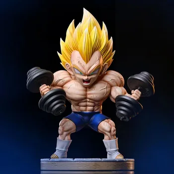 17 cm Dragon Ball Z Vegeta Fitnes Slika Dbz Model Bodybuilding Serije Figurals Anime Kip Figur Zbirka Darilo Igrača