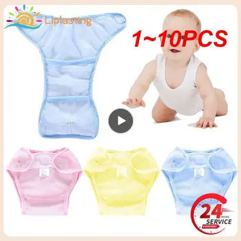 1~10PCS Večkratno uporabo Poletje Krpo Pleničke Stroj za Malčke Baby Plenice Nepremočljiva Neprepustnih Žep Pokrov, Plenice za Otroka