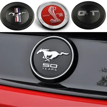 3D ABS avto zadaj značko zadnje nalepke nalepke zunanje športne dekorativni dodatki Za Ford Mustang Shelby GT 500 Roush Laguna
