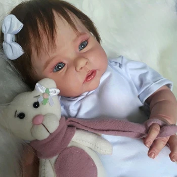 50 CM Rodi Punčko Krokar Že Pobarvane z Veliko Podrobnosti Žile Prerojeni Baby Doll, ki so Prerojeni Igrača Darilo za Dekleta