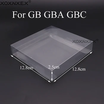 5pcs veliko Visoko kakovostnih prozorni Plastični box Zaščitnik Igra Kartuše Primeru, PET za GameBoy Advance Barve za GB GBC GBA