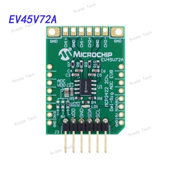 Avada Tech EV45V72A Pretvorbe Podatkov IC Razvojno Orodje MCP3422 2Ch Del Sig ADC Vrednotenje Odbor