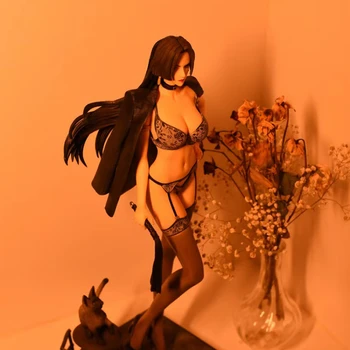En Kos Anime Slika Boa Hancock Črne Barve Ver. 1/4 Dejanje Kip Model 46 cm Zbirka Lutka Dekoracijo Igrače Otroci Darilo