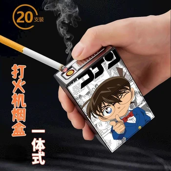 En Kos Slam Dunk Ustvarjalne ponovno Polnjenje Cigaretni Vžigalnik Primeru Vse-v-Enem 20 Paketi Srčkan Tibera Dim Artefakt Prenosni Darilo