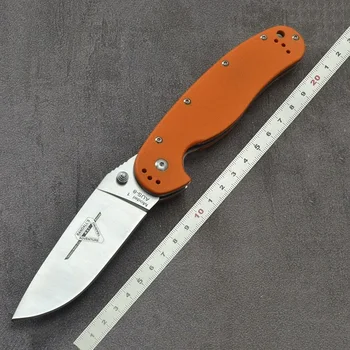 G10 Zunanji Ročaj Zložljiv Nož AUS-8 Jekla Divjini Survival Nož Prenosni Nož Ontario Zložljiva Eos Utility