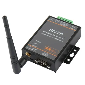 HF2211 Serijsko za WiFi RS232/RS485/RS422, da WiFi/Ethernet Pretvornik Modul za Industrijsko Avtomatizacijo Prenosa Podatkov HF2211A