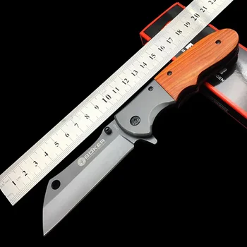 Kampiranje Prenosnih Pocket Folding Nož za Moške Visoko Trdoto Preživetje Tabor na Prostem samoobrambe Jekla Vojaško Taktično Noži