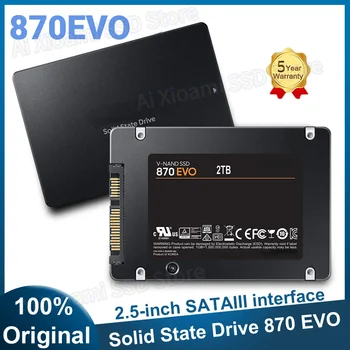 Original SATA SSD 870 EVO 2.5 Notranji Pogon ssd 250GB 500 GB 1TB 2TB 4TB Visoke Hitrosti Trdi Disk za PC Namizni Prenosni računalnik SSD