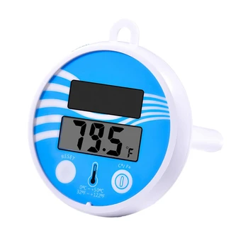 Plavajoče Bazen Termometer Wireless - Bazen Temperature, Termometer Enostavno Branje, Sončne Digitalni Bazen Termometer