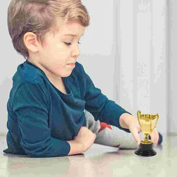 Pokal Trofeje Nagrado Otrok Igrače Mini Plastični Šport Zlato Soccer Cup Nagrado Zmagovalec Nogometni Otrok Igrača Baseball Nagrade, Pokali