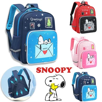 Snoopy Otrok, Šolske Torbe Otroci Anime Risanke Študenti Fantje Dekleta Modni Bookbag Najstniški Otroci Priložnostne Potovanja Srčkan Darilo Nahrbtnik