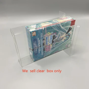 Tansparent Jasno PET škatla za Shranjevanje Zaslon Primeru za Stikalo za Hatsune Miku Projekta Diva Mega39 JE Omejena Izdaja igre polje