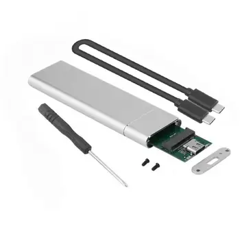 USB 3.1 Tip-C, M. 2 NGFF SSD Mobilne Trdi Disk Polje 6Gbps Zunanje Ohišje Ohišje za m2 SATA SSD USB 3.1
