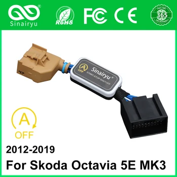 Za Skoda Octavia 5E MK3 2012-2019 Avto Smart Auto Stop Žiga Samodejno Ustavi Zagon Motorja Eliminator Napravi Onemogočite Kabla