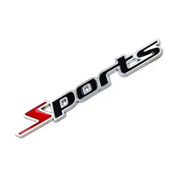 avto styling 3D kovinskih Športnih nalepke, Dodatki za Ford Focus 2 Focus 3 Kuga Pobeg ST 2009-2017